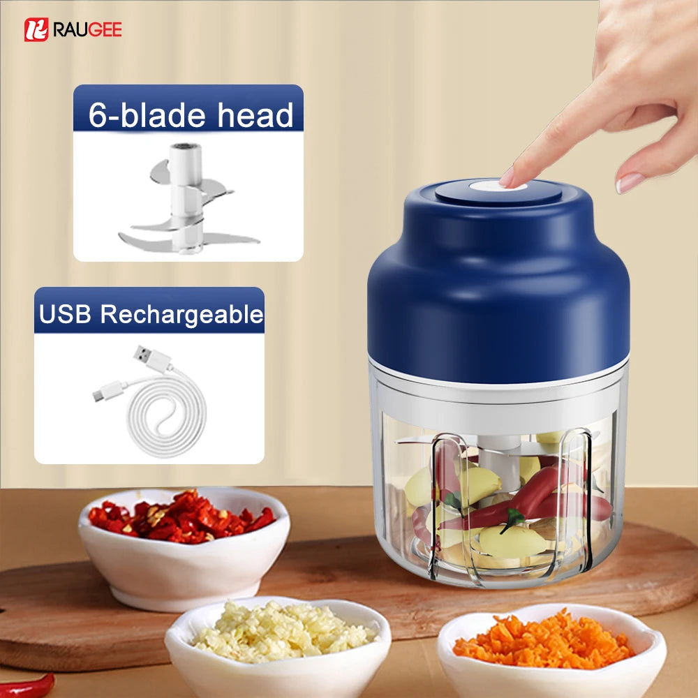 Picadora de Alimentos Eléctrica USB